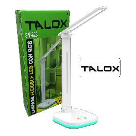 TALOX LAMPARA-FLEXO LED RGB BLANCA C-BASE DE COLOR  REF. SM-625