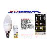 TALOX BOMBILLA LED VELA C37 5W E14 L.BLANCA 6500K 450 LUMEN (CAJA 10 UNIDADES)