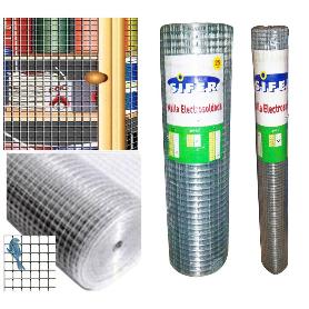 MALLA ELECTROSOLDADA SIFER DOMESTICA 19X19X1 1.00 METRO ROLLO 10