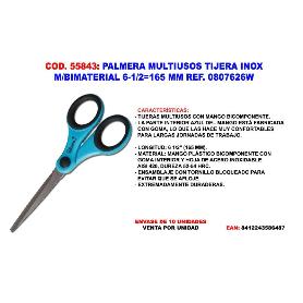 TIJERA MULTIUSO INOX  6-1/2&QUOT;