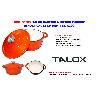 TALOX CACEROLA HIERRO FUNDIDO ESMALTADA Ø22 CM-3,4 L SK-A22Q