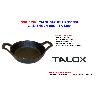 TALOX CAZUELA REDONDA HIERRO FUNDIDO 2 ASAS Ø16CM  TSK6250