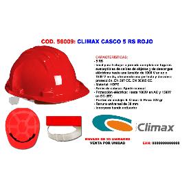 CLIMAX CASCO 5 RS ROJO REF 2451005104000