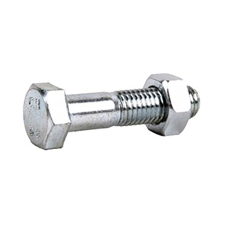 AVL BLISTER TORNILLO HEXAGONAL CON TUERCA 6X20 ZINCADO 5173 (CAJA 15 UNIDADES)