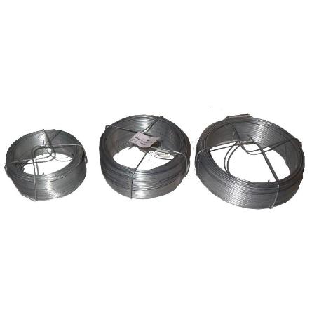 AVL ALAMBRE GALV.(BOBINAX)  Nº  8 (1.3 MM)   50M EL ROLLO