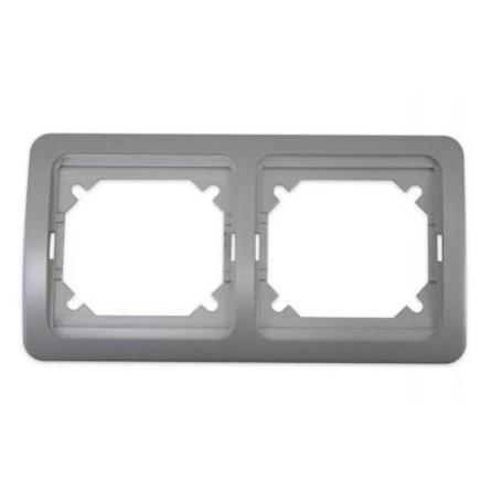 ELECTRICIDAD FINSTOCK MARCO DOBLE COLOR ALUM RETRACT 39823