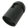ELECTRICIDAD PORTALAMPARAS E-27 NEGRO BLISTER 15000-60506