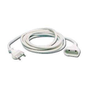 ELECTRICIDAD PROLONGADOR 2 MTS CABLE MANGUERA PLANA 2X1 BL 76305