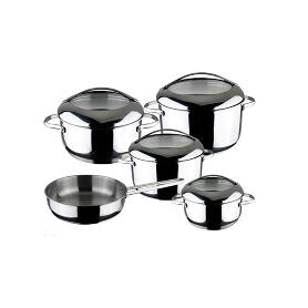 BAJA MAGEFESA BATERIA 9 PIEZAS SENSO ACERO INOX GRAN CALIDAD