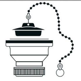TECNO VALVULA DESAGUE LAVABO BIDE 70Ø 1-1-4 32Ø (T61) 50310