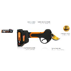 ALTUNA TIJERA PODA 2 X BATERIA 21V-2.5 AH  CORTE 37Ø AF37