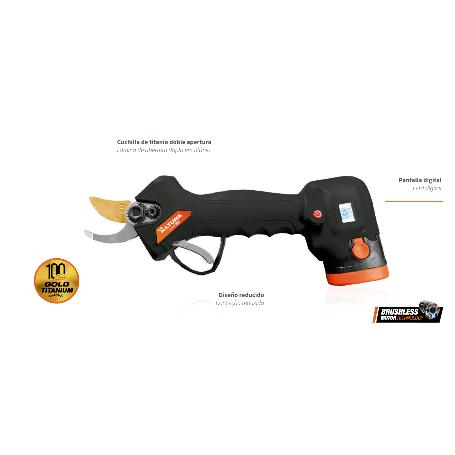 ALTUNA TIJERA PODA 2 X BATERIA 16.8V-2.6AH TITAN CORTE 30Ø ACB30