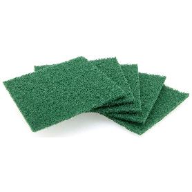 ESTROPAJO FIBRA ABRASIVA SET 5 UNI 15X13.5X0.5CM