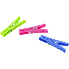 PINZA PLASTICO CORA SET 20 PIEZAS 8.9X1.2 CM