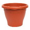MACETA MEDITERRANEA Ø 35 CM X 28 CMPLASTICOCOLOR TERRACOTA