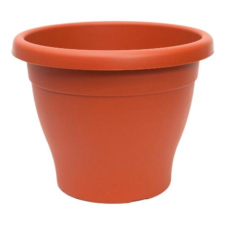 MACETA MEDITERRANEA Ø 20 CM X 15 CM PLASTICO COLOR TERRACOTA