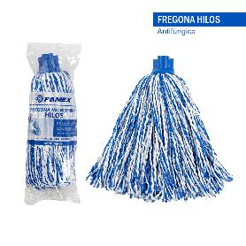 FREGONA MOCHO HILOS MICROFIBRA 260 CM ANTIIFUNGICA ROSCA 3297