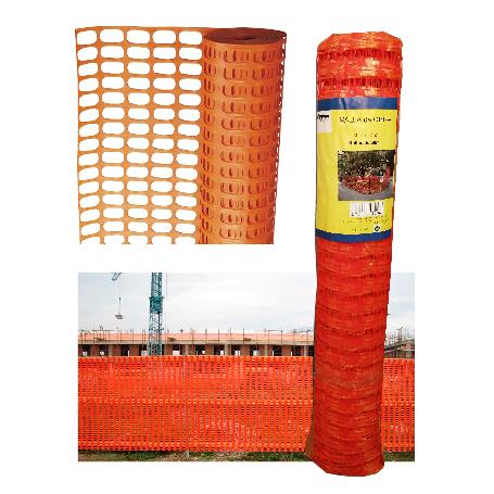 SIFER MALLA SEÑALIZACION OBRA REFORZ NARANJA 80 GR-M2 1 M X 50M