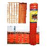 SIFER MALLA SEÑALIZACION OBRA REFORZ NARANJA 80 GR-M2 1 M X 50M