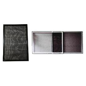 SIFER MARCO MOSQUITERA VENTANA FIBRA AJUSTABLE 100-192X75CM NEGR