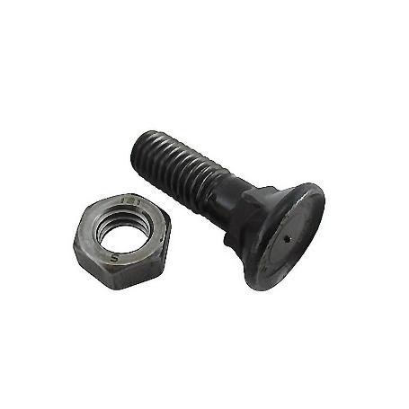TORNILLOS ARADO DIN608 6,8 SIN BAÑO NEGRO 12X70 C-TUERCA DIN934 (CAJA 0.5 UNIDADES)