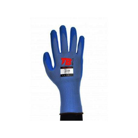 GUANTE NITRILO FOAM AZUL ALIMENTARIO T-9 700AZFP TOUCH
