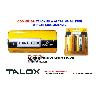 TALOX PILA ALCALINA BLISTER 2 PILAS  D LR20