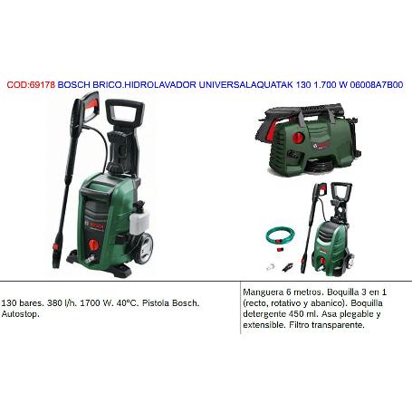 LIMPIADORA DE ALTA PRESIÓN UNIVERSALAQUATAK 130