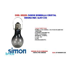 SIMON FINSTOCK BOMBILLA CRISTAL SMOKE IL951330