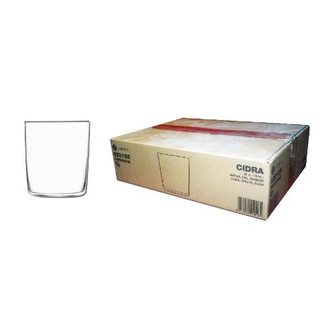 VAJILLA VASO CIDRA 37 CL CAJA 12 UNDS. V762342600002