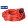 TALOX ALARGADOR PROLONG CABLE ROJO 2P+T 3X1,5 X 15 M DGYFB-04-15