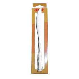 MENAJE ACERO PERLADO 18 12 UND.CUCHILLO MESA CS206