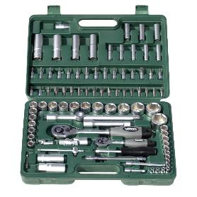 SIFER JUEGO LLAVES VASO PROFESIONAL 94 PIEZAS DE 1-2-1-4 22594