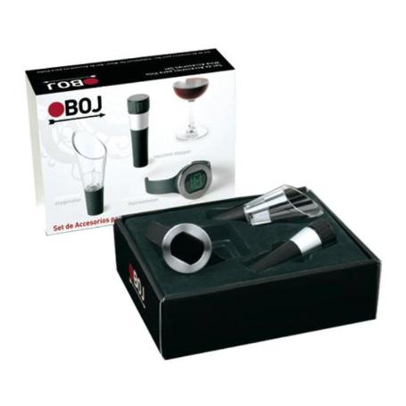 BOJ SET ACCESORIOS PARA VINO 3 PZAS. 10125