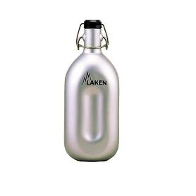 LAKEN FINSTOCK BOTELLA ALUMINIUM CICLISTA 1L PLATA+CIERRE 43