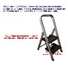 SIFER ESCALERA ALUMINIO REFORZADA 2 PELDAÑOS ANCHOS  4000-03000