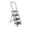 SIFER ESCALERA ALUMINIO REFORZADA 4 PELDAÑOS ANCHOS  4000-03002