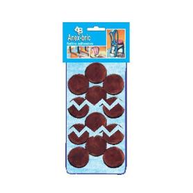 BAJA FIELTRO 8932 ADHES ROLLO 1 METRO CON DISCOSX31MM MARRON