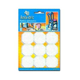 FIELTRO 8580 ADHES.  6 RECTANGULOS 42X28MM BLANCO