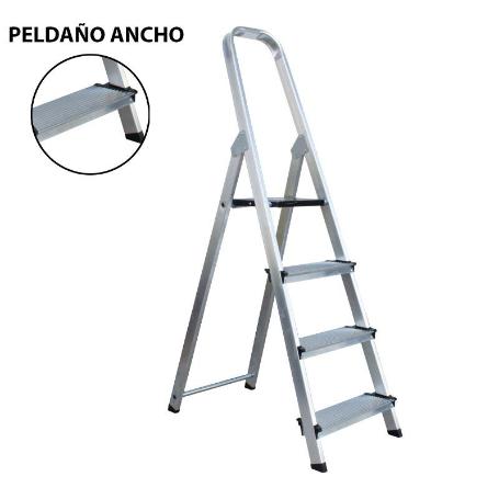 SIFER ESCALERA EXPERT PRO ALUMINIO 3 PELDAÑO 12CM  SEGUR-06720