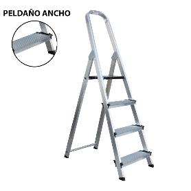SIFER ESCALERA EXPERT PRO ALUMINIO 6 PELDAÑO 12CM  SEGUR-06723