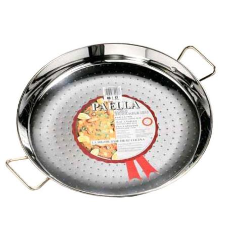 GARCIMA FINSTO PAELLERA INOX 18-8 42 CM-10 RACIONES 2 ASAS 70042