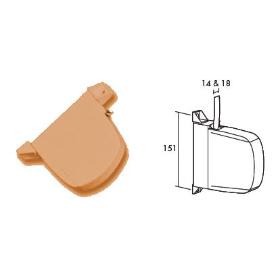 PERSIANA RECOGEDOR MINI C-14 MARRON C-MARRON 06011004