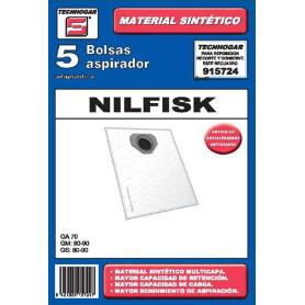 BAJA BOLSA ASPIRADOR PACK 5 UDS. NILFISK 915724