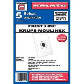 BOLSA ASPIRADOR PACK 5 UDS. MOULINEX 915742