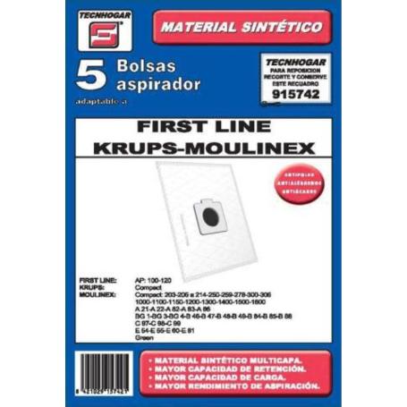 BOLSA ASPIRADOR PACK 5 UDS. MOULINEX 915742