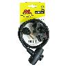 AVL CANDADO CABLE BICI-MOTO 8X100 3,8 MM  LLAVE SEGURIDAD PY2219
