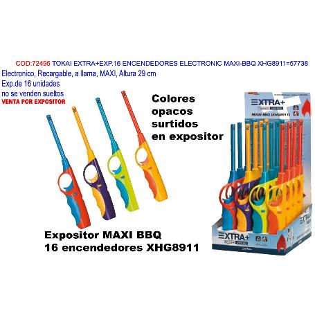 TOKAI EXPOSITOR 16 ENCENDEDOR ELECT.LLAMA BBQMAXI XHG8911 57738