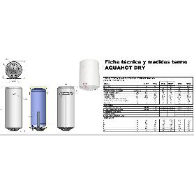 CALENTADOR AGUA TERMO ELECTRIC VERTICAL AQUAHOT  200 L 6ELD200RE