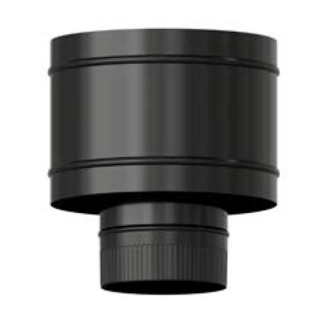 ESTUFA SOMBRERETE TERMINAL ANTIRREVOCANTE VITRI 90º Ø 100 AVM100